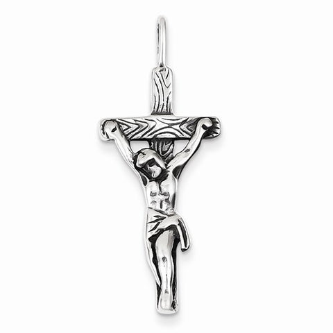 Sterling Silver Antiqued Crucifix pendant, Alluring Pendants for Necklace