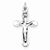 Sterling Silver Antiqued INRI Crucifix pendant, Alluring Pendants for Necklace