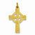 Sterling Silver & 24k Gold-Plated Celtic Cross Pendant, Pendants for Necklace