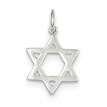 Sterling Silver Star of David Charm hide-image