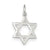 Sterling Silver Star of David Charm hide-image