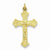 Sterling Silver & 24k Gold-Plated INRI Crucifix pendant, Lovely Pendants for Necklace