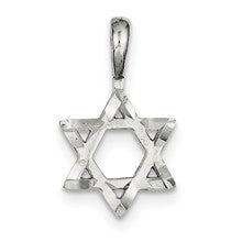 Sterling Silver Star of David Charm hide-image