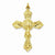 Sterling Silver & 24k Gold-Plated INRI Crucifix pendant, Classy Pendants for Necklace