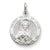 Sterling Silver Sacred Heart of Jesus Medal, Charm hide-image