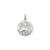 Sacred Heart of Jesus Medal, Charm in Sterling Silver