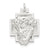 Ecce Homo Charm in Sterling Silver
