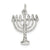 Sterling Silver Menorah Charm hide-image