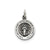 Antiqued Miraculous Medal, Lovely Charm in Sterling Silver