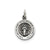 Antiqued Miraculous Medal, Lovely Charm in Sterling Silver