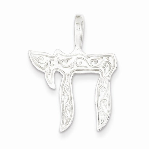 Sterling Silver Chai pendant, Gorgeous Pendants for Necklace
