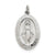 Sterling Silver Miraculous Medal, Gorgeous Charm hide-image