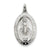 Miraculous Medal, Stylish Charm in Sterling Silver
