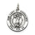 Sterling Silver Our Lady of Guadalupe Medal, Lovely Charm hide-image