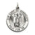 Sterling Silver Antiqued Our Lady of Guadalupe Medal, Charm hide-image
