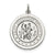 Saint Christopher Medal, Appealing Charm in Sterling Silver