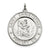 Sterling Silver Saint Christopher Medal, Gorgeous Charm hide-image
