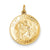 St. Christopher Medal, Pendants and Charm in 24k Gold-Plated Sterling Silver