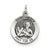 Sterling Silver Antiqued Saint Andrew Medal, Delightful Charm hide-image
