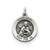 Antiqued Saint John Medal, Delightful Charm in Sterling Silver