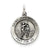 Sterling Silver Antiqued Saint John the Baptist Medal, Fine Charm hide-image