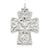 Sterling Silver 4-way Medal, Alluring Charm hide-image