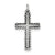 Sterling Silver Antiqued Cross Charm hide-image