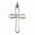 Sterling Silver Antiqued Cross pendant, Delightful Pendants for Necklace
