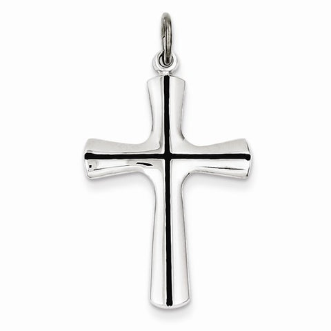 Sterling Silver Enamel Cross Pendant, Pendants for Necklace