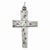 Sterling Silver Antiqued Cross Pendant, Pretty Pendants for Necklace