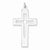 Sterling Silver Latin Cross Pendant, Gorgeous Pendants for Necklace