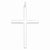 Sterling Silver Latin Cross pendant, Classy Pendants for Necklace