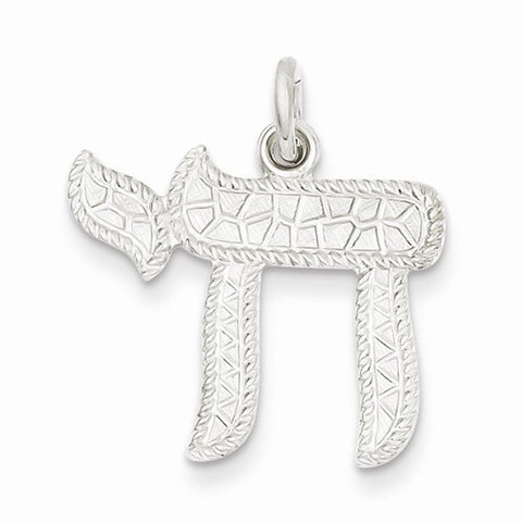 Sterling Silver Chai pendant, Charm