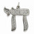 Sterling Silver Antiqued Chai pendant, Delightful Pendants for Necklace