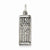 Sterling Silver Antiqued Mezuzah pendant, Exquisite Pendants for Necklace