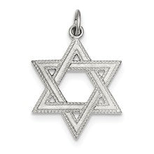 Sterling Silver Star of David Charm hide-image