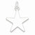 Sterling Silver Star pendant, Beautiful Pendants for Necklace