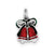 Enamel Bells Charm in Sterling Silver