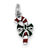 Sterling Silver Enamel Candy Cane Charm hide-image