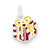 Sterling Silver Enameled Gift Charm hide-image