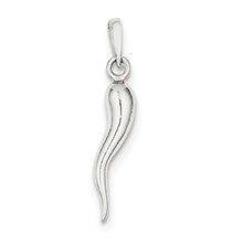 Sterling Silver Italian Horn Charm hide-image