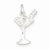 Sterling Silver CZ Martini Pendant, Pendants for Necklace