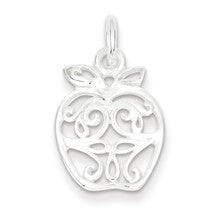 Sterling Silver Apple Charm hide-image