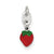 Sterling Silver Enameled Strawberry Charm hide-image