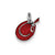 Red Hat Charm in Sterling Silver