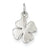 Sterling Silver 4 Leaf Clover Charm hide-image