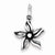 Sterling Silver Flower Pendant, Appealing Pendants for Necklace