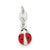 Sterling Silver Enameled Ladybug Charm hide-image