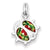 Sterling Silver Resin Ladybug Charm hide-image