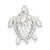 Sterling Silver Mother & Baby Turtle Pend Charm hide-image